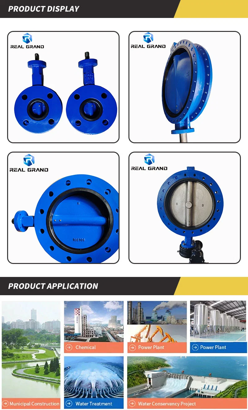 Valve Industrial High Quality Butterfly Valve Best Price Industrial Flanged Butterfly Valve Rubber Seat