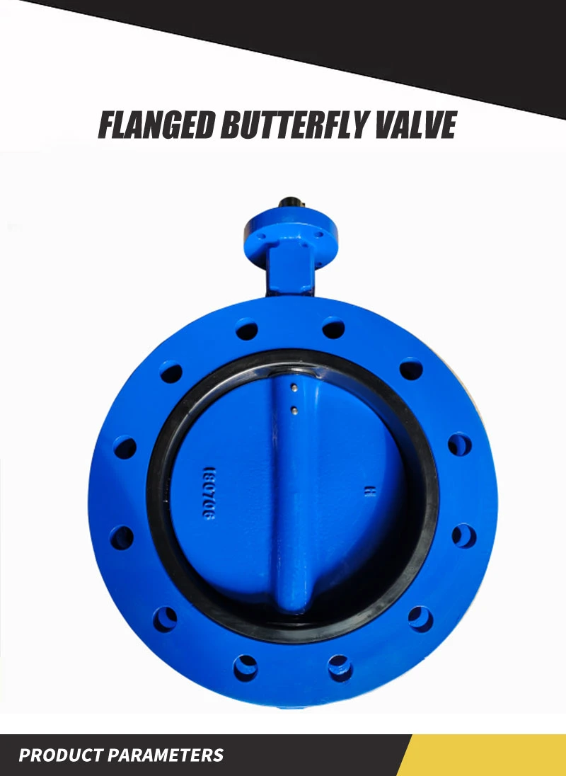 Valve Industrial High Quality Butterfly Valve Best Price Industrial Flanged Butterfly Valve Rubber Seat