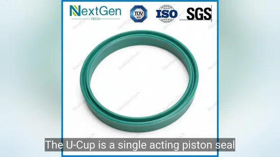 High Performance U Cup Uhs NBR FKM PU Seals Hydraulic Seals Piston Rod Seal 