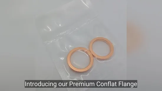 Premium Conflat Flange Seals Copper Gaskets Seals for CF16 Flanges Sealing 