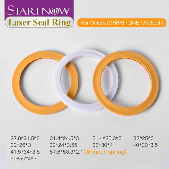 Startnow Protective Windows Seal Washer Laser Sealing Ring Raytools Precitec Fiber Laser Cutting Head Lens O