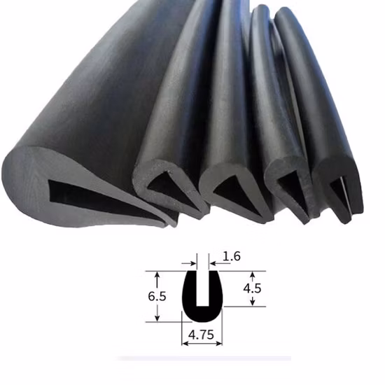 Various Shapes Automotive Door Window EPDM Rubber Seal Strip