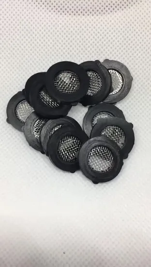 Silicone Stainless Steel Water Filter Hose Washer for 1/2 3/4 Inch Plumbing Faucet 5/8