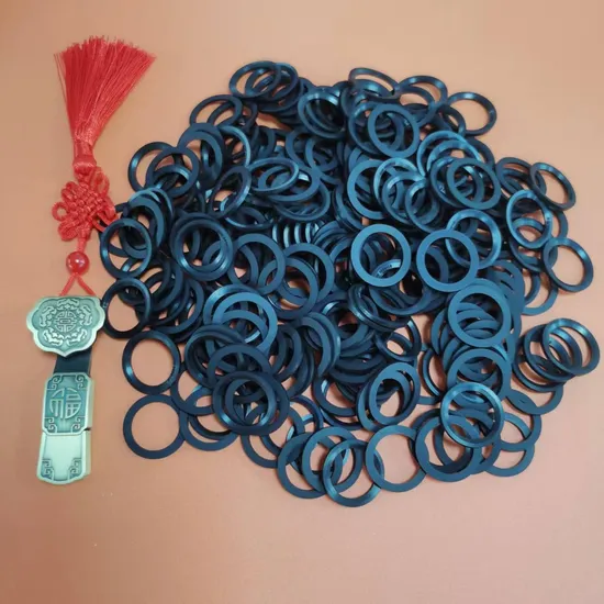 Full Specification NBR FKM EPDM ED Ring Bevel Gasket ED18 EPDM90b 