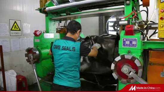 OEM Large Size Rubber FPM O Ring Seal Manufacture 