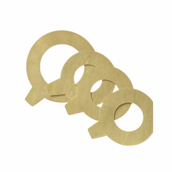 Flange Non Asbestos Rubber Gasket, High Quality High Temperature Resistant Pipe Sealing Gasket