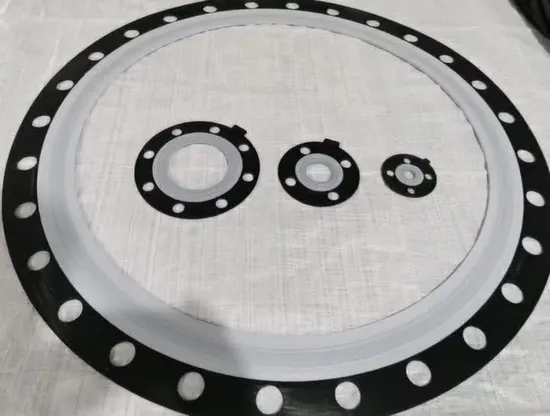 Bonding Structure PTFE+EPDM Flange Gasket Widely Used in Water Pipes, Pumps, Fittings and Valves Excellent Resistance Long Service Life High Quality 